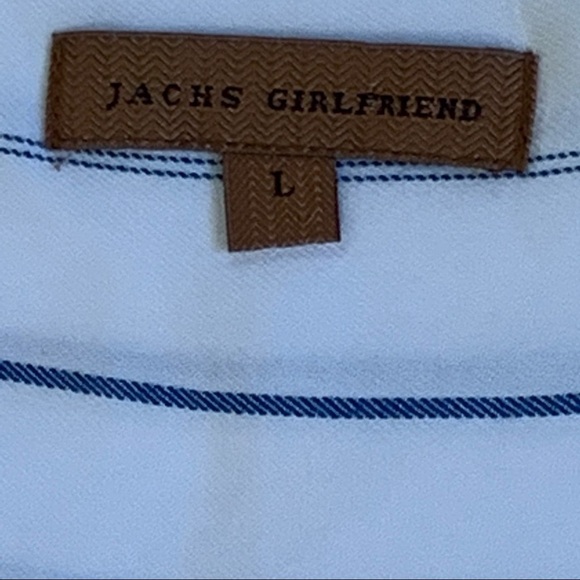 Jachs Girlfriend Long Sleeve Button Down Pinstripe - Picture 10 of 14